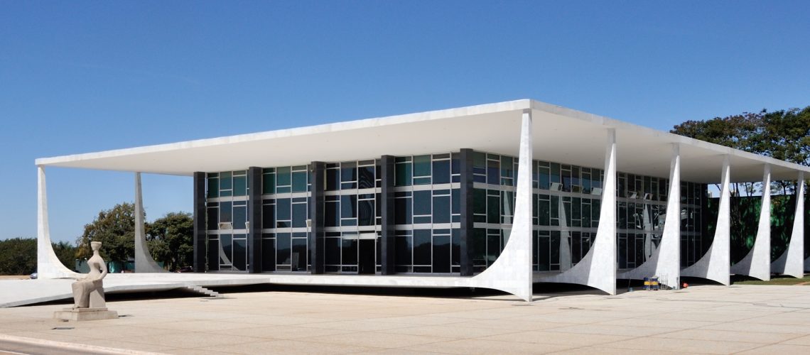 Fachada do STF em Brasília